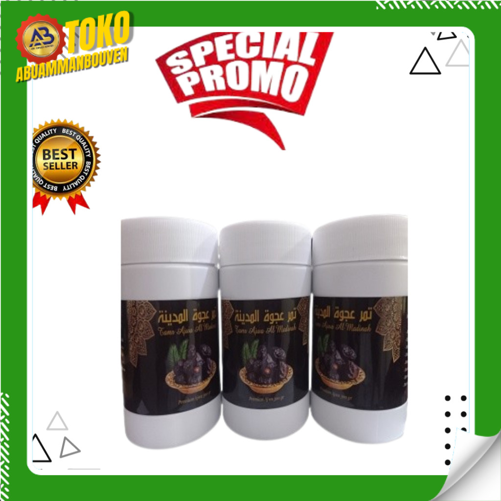 

Kurma Ajwa madinah 300gr kurma nabi al madinah