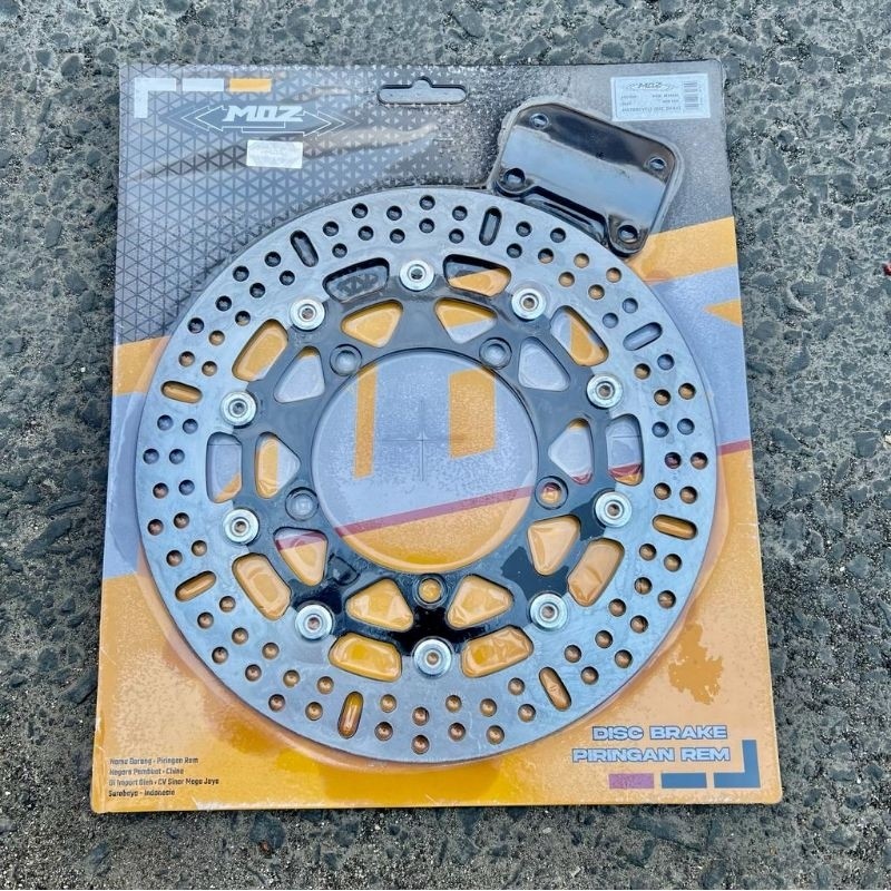 Piringan MX KING Cakram Disc Depan MX KING Uk 300mm Lubang 5 Set BRECKET Ori MOS 06 Model Psm Motif 