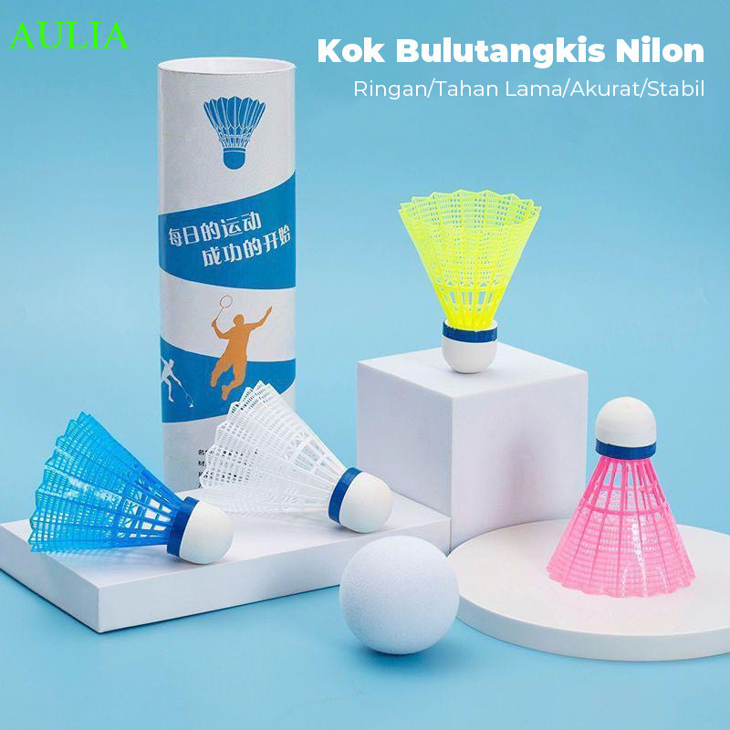 Kok Badminton / Kok Bulutangkis / Shuttlecock Bahan Nylon