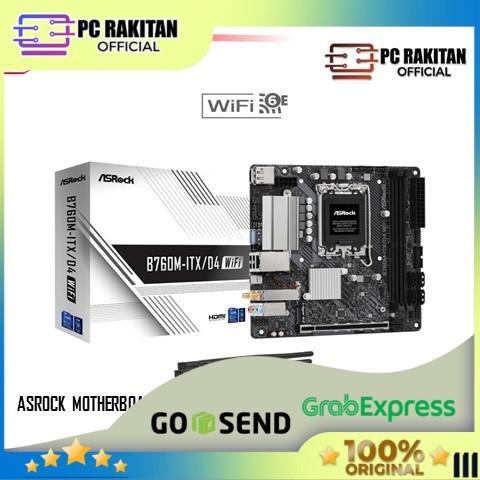 ASROCK MOTHERBOARD ITX B760M-ITX WIFI LGA1700 /INTEL