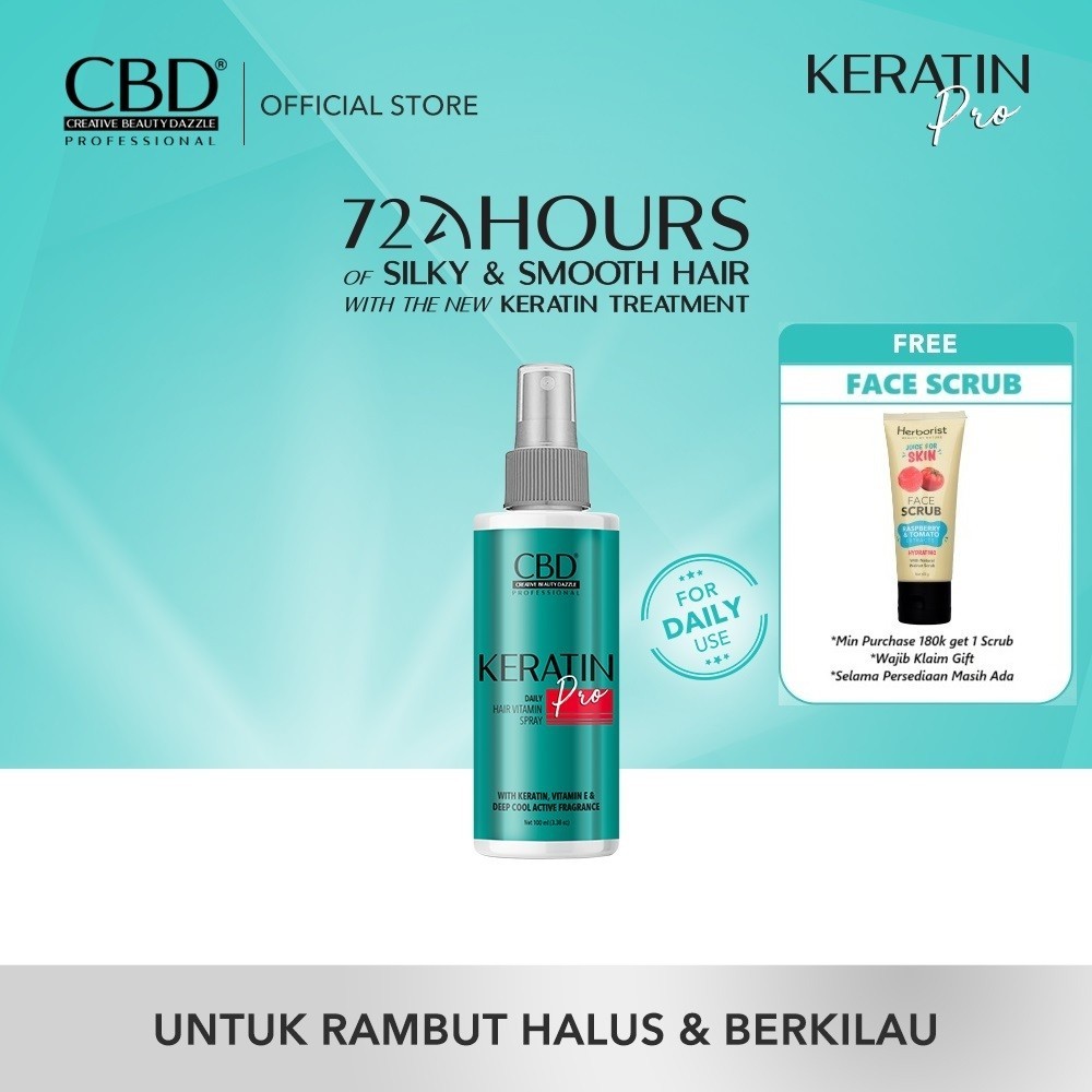 CBD Professional Keratin Pro Daily Hair Vitamin Spray 100ml