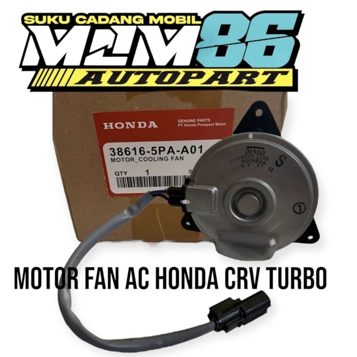 Motor fan Ac honda crv turbo gen5