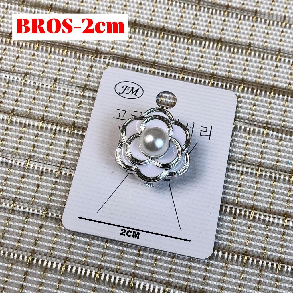 Bros dada bros dada bunga pin jilbab pin blazer
