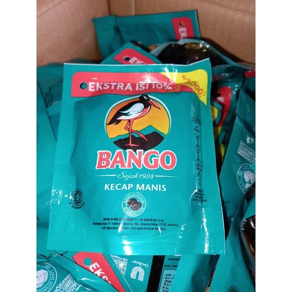 

bagusaw17 Kecap Manis Bango 60 Ml Isi 3 Pcs