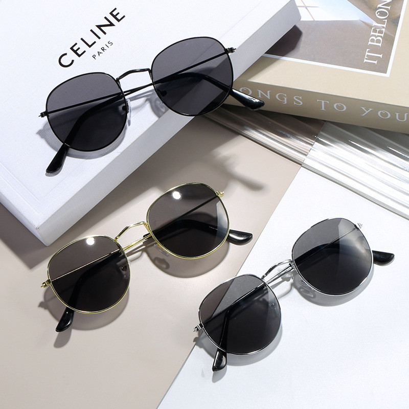 

Round Sunglasses Men Vintage Metal Sunglasses for Women Luxury Brand Goggle Sun Glasses Ladies Sun Glasses for Female Male ﻿