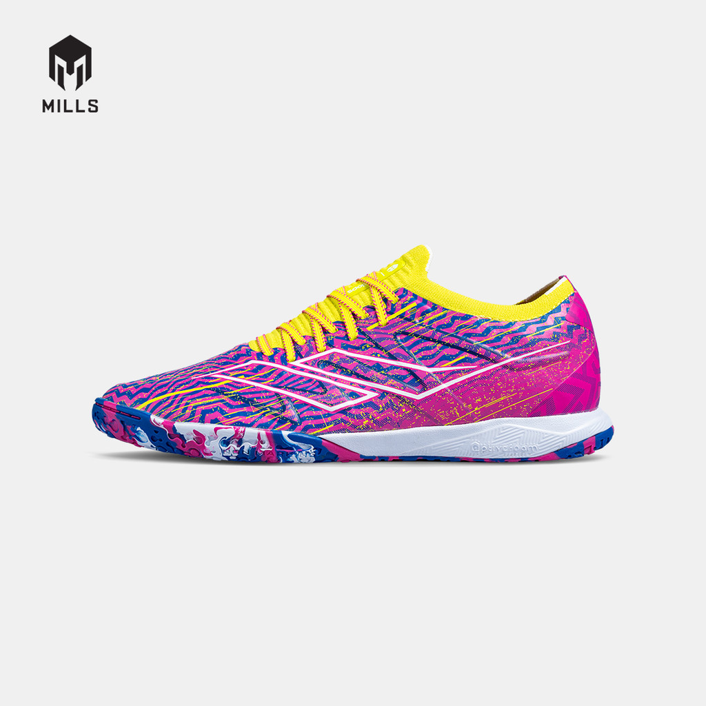 MILLS SEPATU FUTSAL XYCLOPS XTREME IN MAGENTA/YELLOW/WHITE 9404102