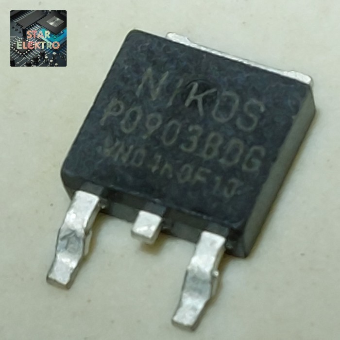 DnG27 P0903BDG SMD To-252 NIKOS P0903 BDG 50A 25V P0903BDL Mosfet N-Channel