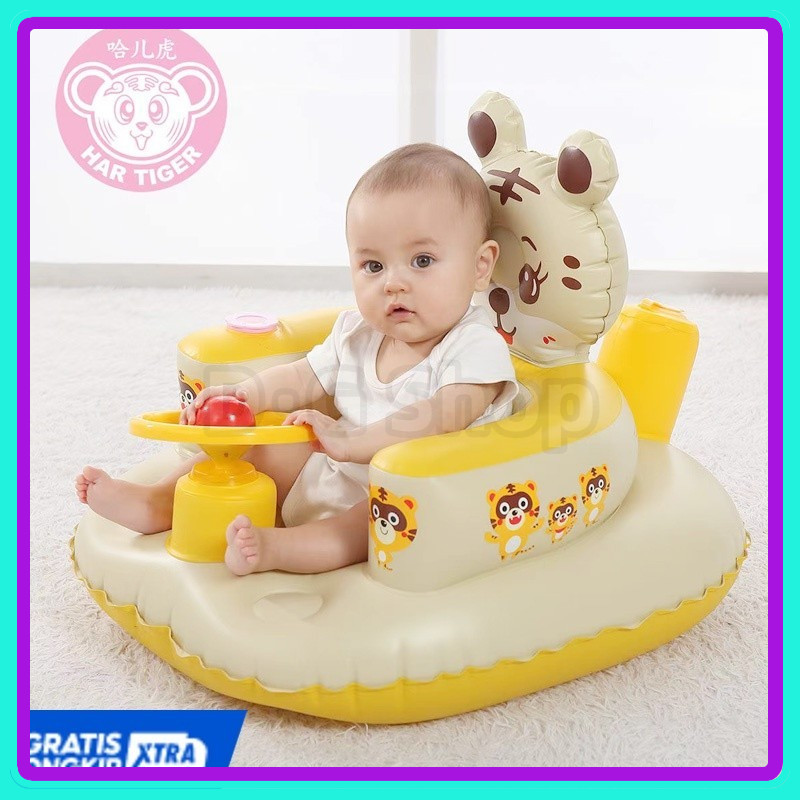 D·G Shop Kursi Bayi Duduk Bayi Kursi Bayi Pompa Sofa Tiup Kursi Pompa Sofa Bayi Multifungsi Dudukan 