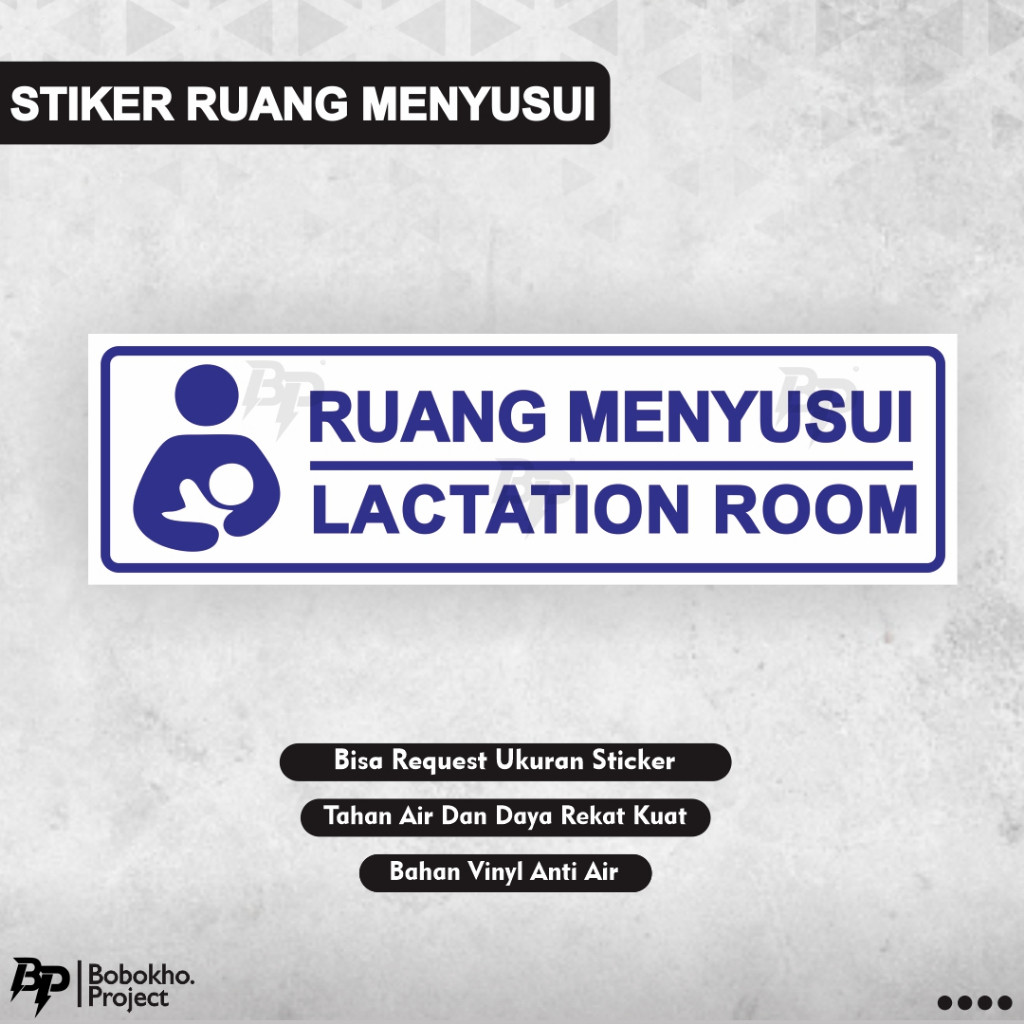 

Stiker Ruang Menyusui / Stiker Klinik / Stiker Puskesmas / Stiker Asi / Ruang Asi / Pojok asi / Stiker Ruang Laktasi