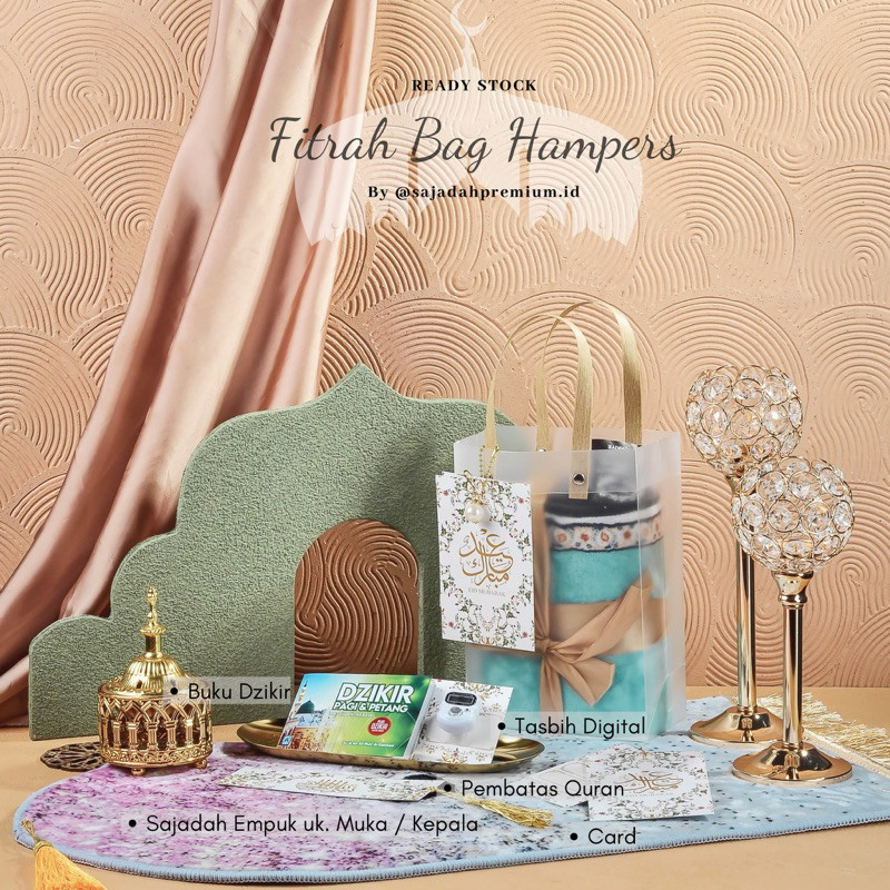 

Fitrah Bag Hampers Idul fitri Lebaran Ramadhan Sajadah Lengkap/ keluarga oleh oleh