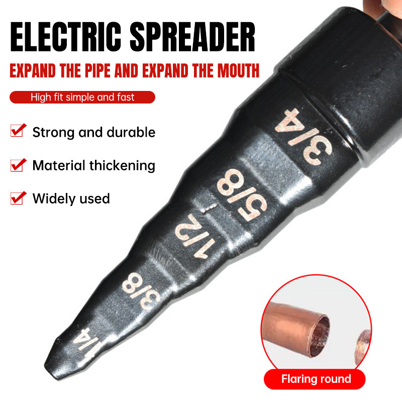 Alat Perbesar Pipa Tube Expander Pipe Expander Kuningan Tembaga Peralatan Pemasangan AC Mata Bor Pag