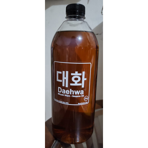 

pekanbaru / Minyak wijen/sesame oil pure 100%/murni halal
