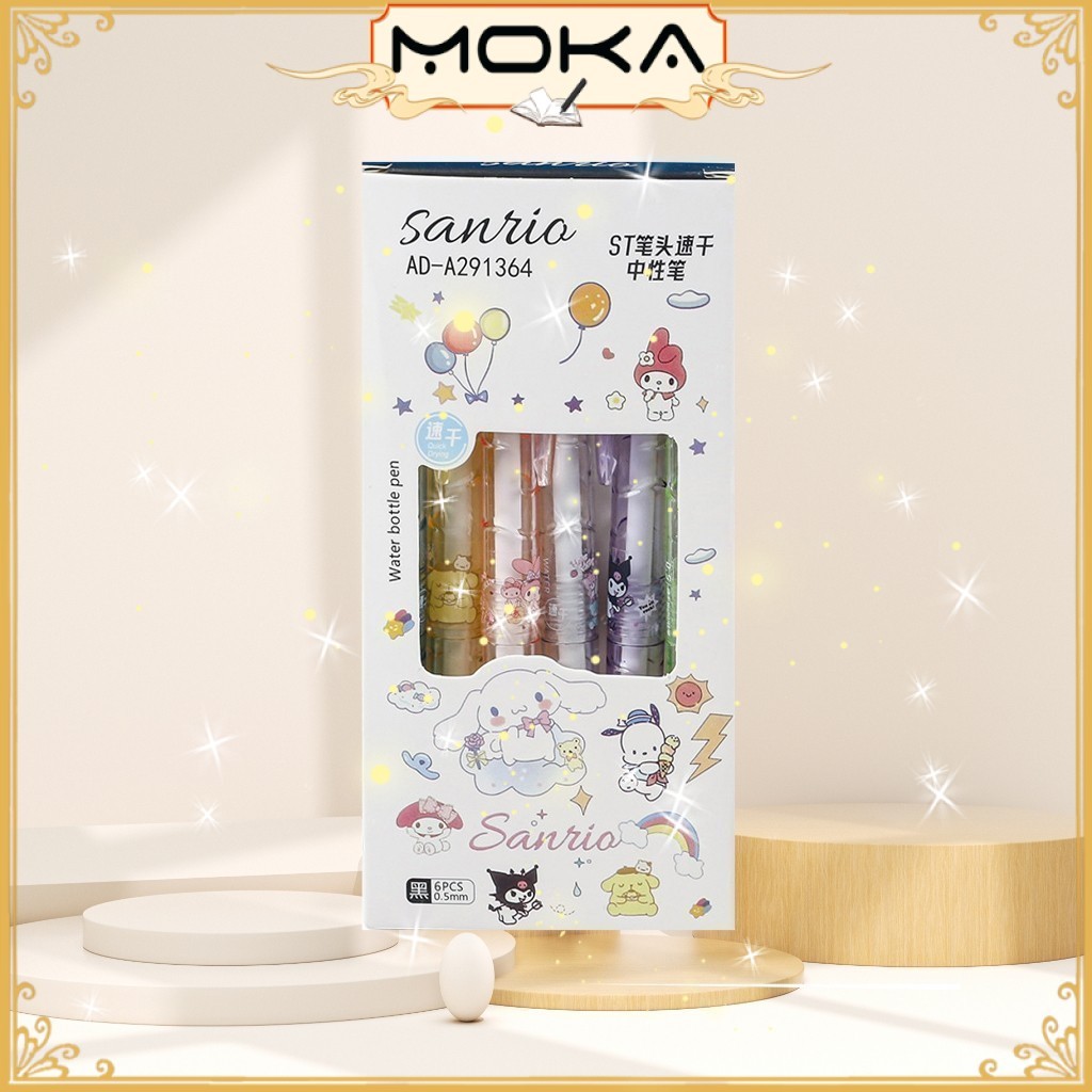 

MOKA 1 SET ISI 6 PULPEN MEKANIK MOTIF KARTUN JEPANG LUCU MKP78