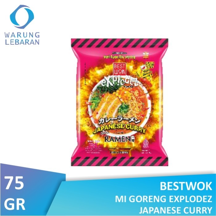 

Best Wok Mi Goreng Explodez Japanese Curry 75gr