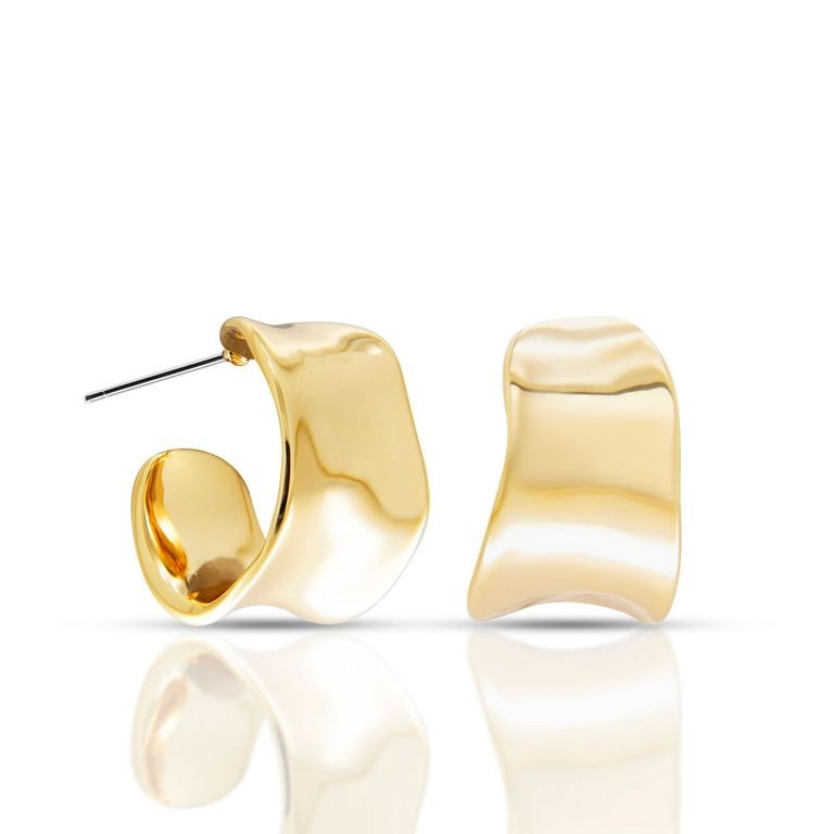 Anting Emas Vena -Vena Gold Earrings