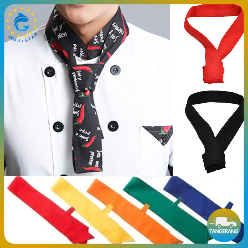 Dasi Koki / Dasi Chef Merah /Dasi Chef Kuning/Dasi Chef Biru