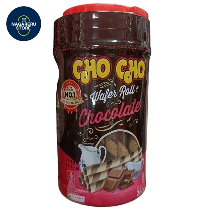 

Cho cho wafer roll chocolate 260gr
