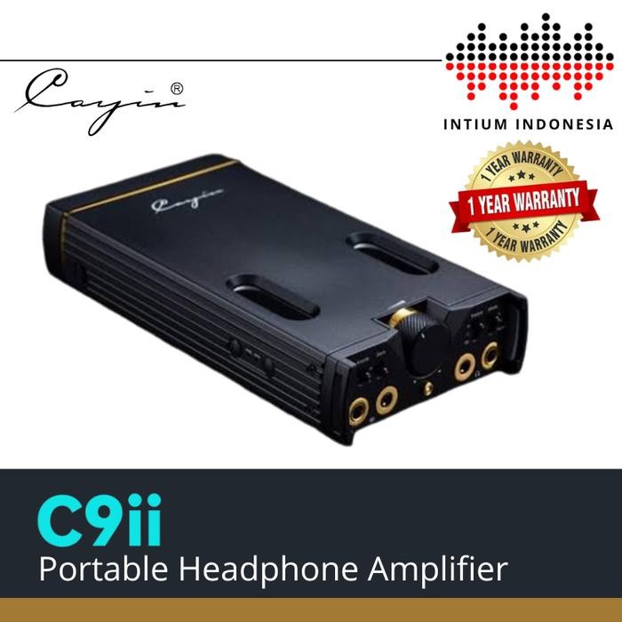Cayin C9ii Portable Headphone Amplifier - Dual Solid-State dan Gen 5 Nutube Tube Circuit