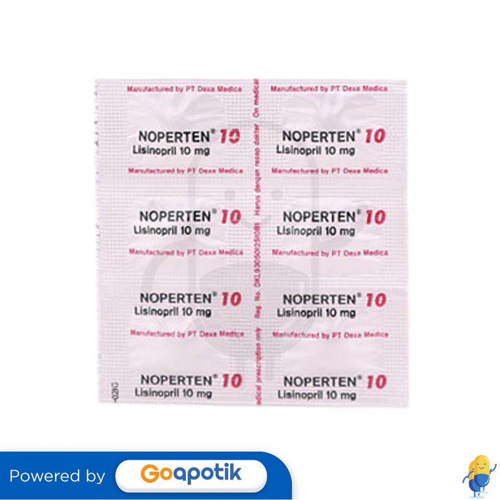 Noperten 10 Mg Strip 6 Tablet