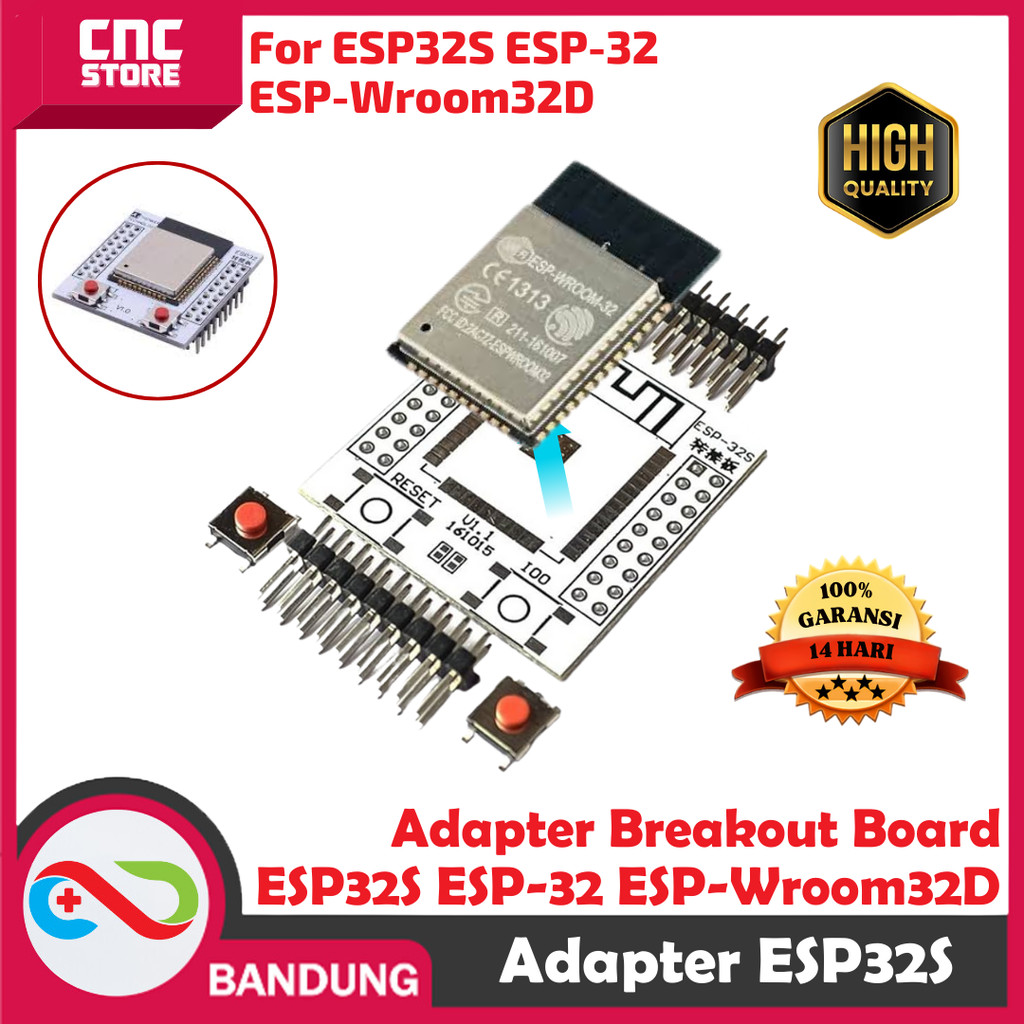 ADAPTER BREAKOUT BOARD FOR ESP32S ESP-32 ESP-WROOM-32D