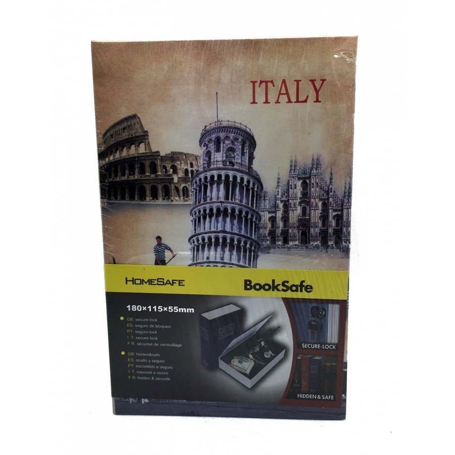 Book Safety Box Bentuk Buku - Small