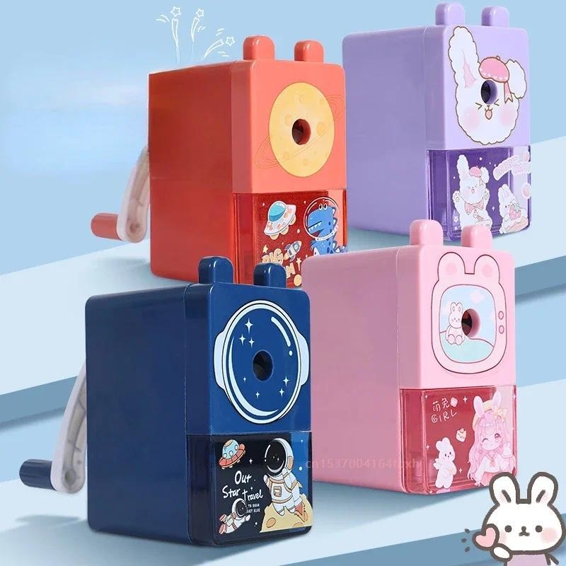

Pencil Sharpener Manual School Personal Manual Sharpener Stationery Accessories Automatical In And Out Sharpener For Homeschool