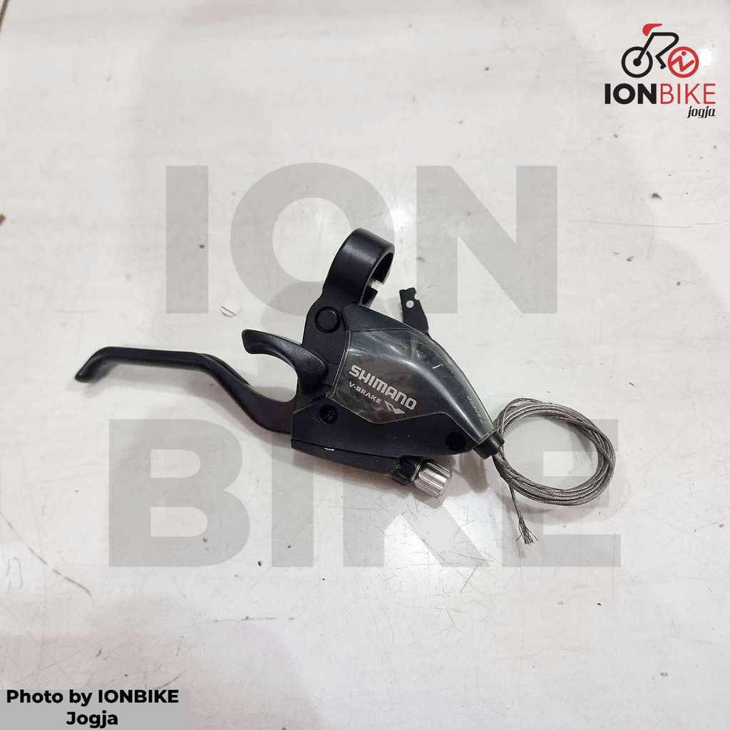 BARANG COPOTAN - Shifter Kanan Shimano STEF51 7 Speed Kode TBP1559 Fungsi Normal Minus Tuas Pecah Be