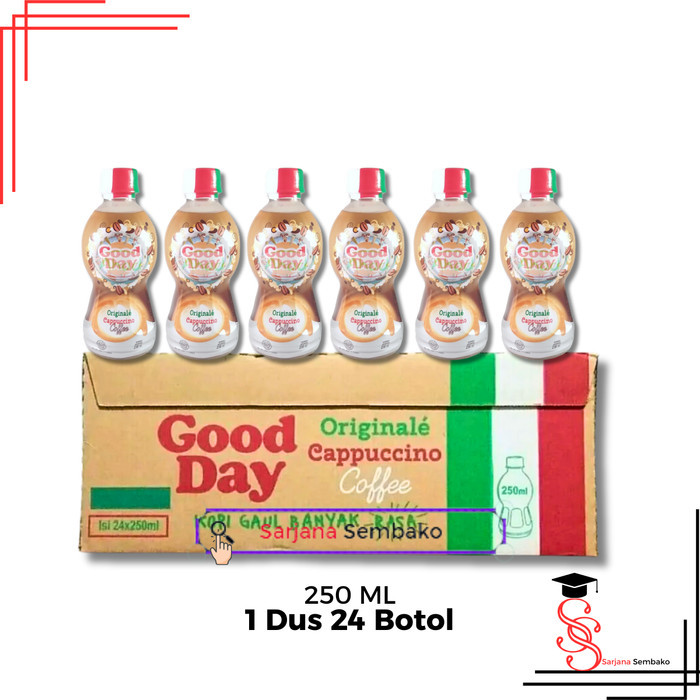 Good Day Originale Cappuccino - 1 Dus 24 Botol