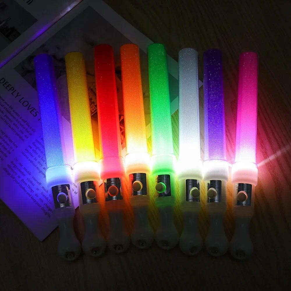 LED Concert Light Stick,Neon Party Favors,Glow Stick For Glow in The Dark Party,Birthday,Idol Concer