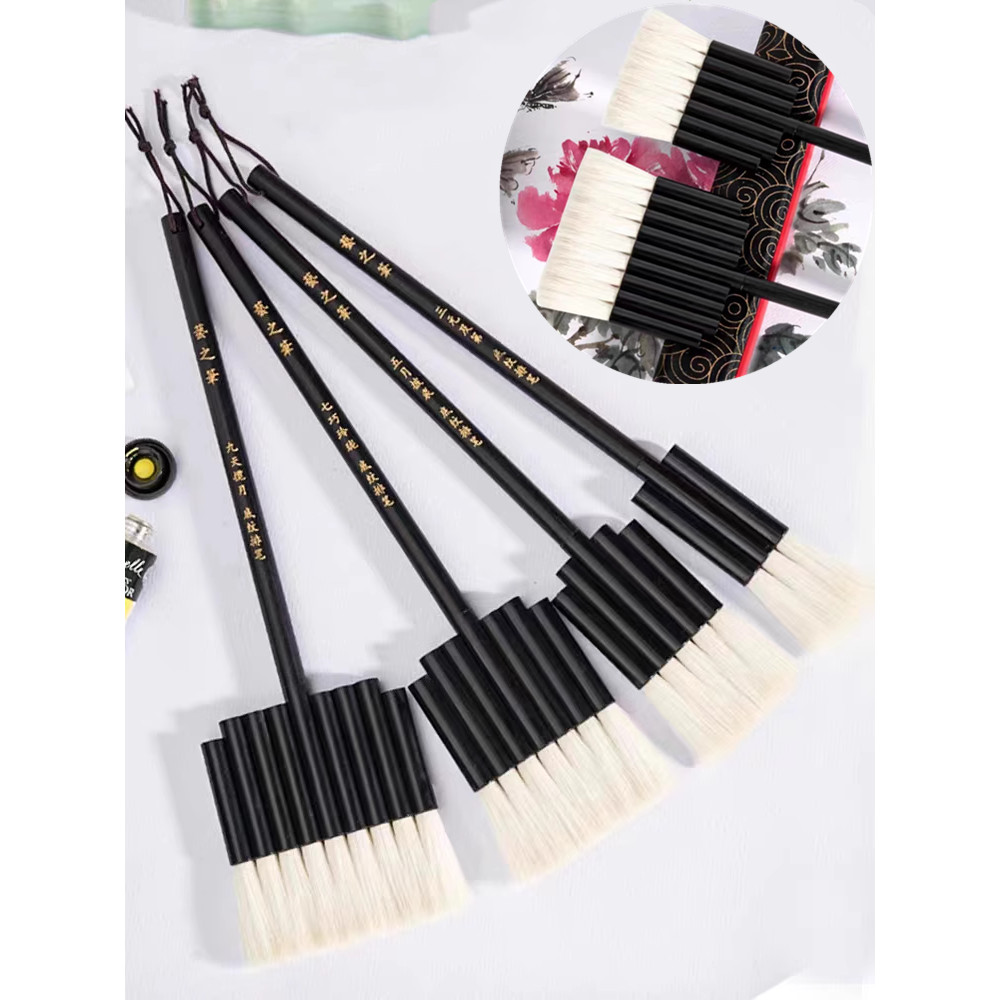 

Wool Shading Pen Hand Row Brush Board Art Supplies for Artist Watercolor Chinese Painting Render Paint Background Brush Pen