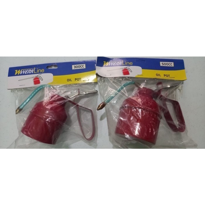 Oil Can Werkline 300cc/500cc Botol Semprotan Oli - 300cc - 300cc