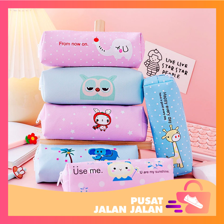 

PJJ - S5726 Kotak Pensil Tempat Pensil Karakter Lucu / Kotak Pensil Anak Import / Tempat Pensil Kotak Pensil Case Motif
