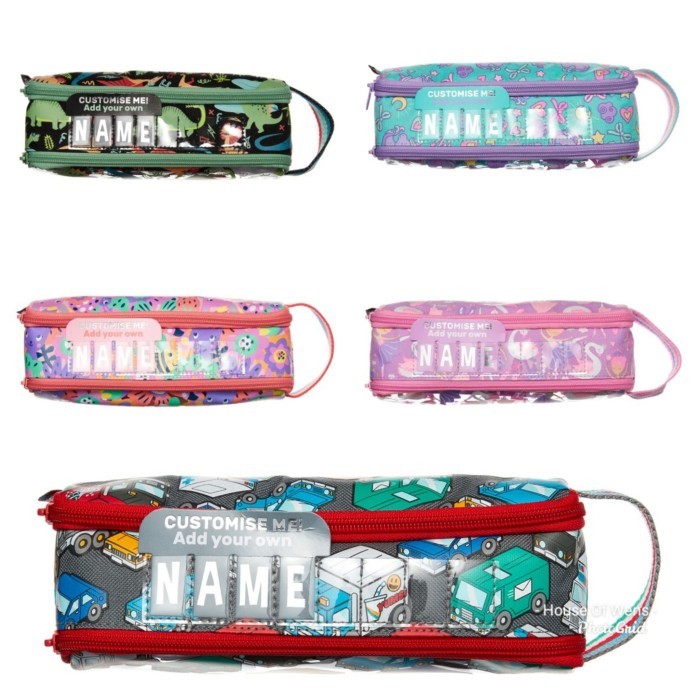 

[P R O M O] SMIGGLE WANDER DUAL ZIP ID PENCIL CASE - TEMPAT PENSIL SMIGGLE - Ballerina