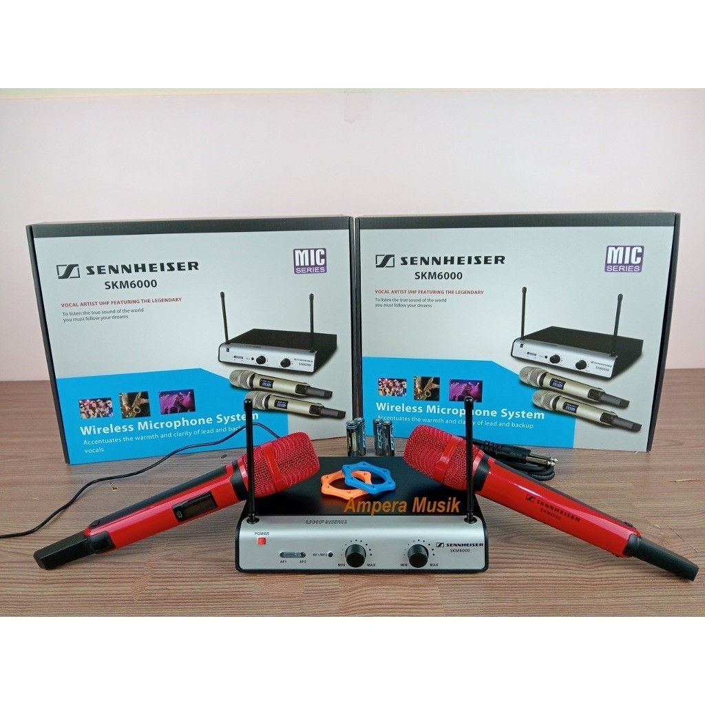 Mic wireless Skm 6000 Merah / Sennheiser Skm 6000 Merah