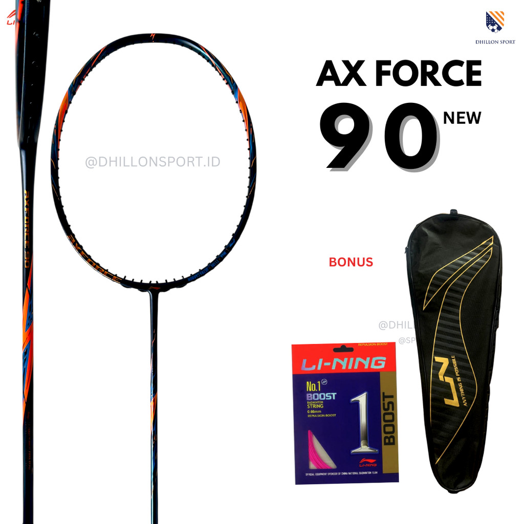 Raket badminton Lining AX FORCE 90 NEW / AXFORCE Original