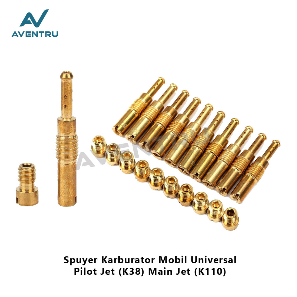 Spuyer Main Pilot Jet Karburator Carburator Mobil Universal