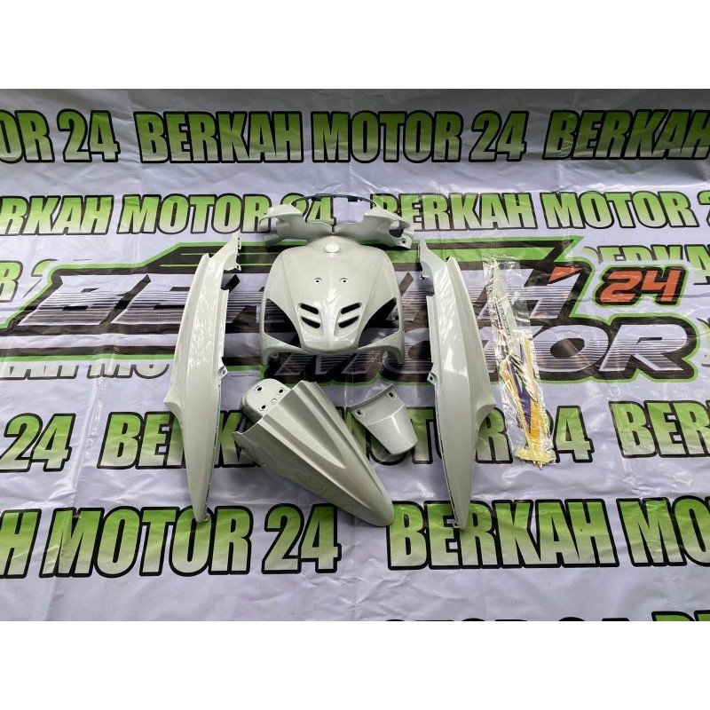 Cover body full halus Yamaha Mio Sporty Putih Mutiara / Putih Original