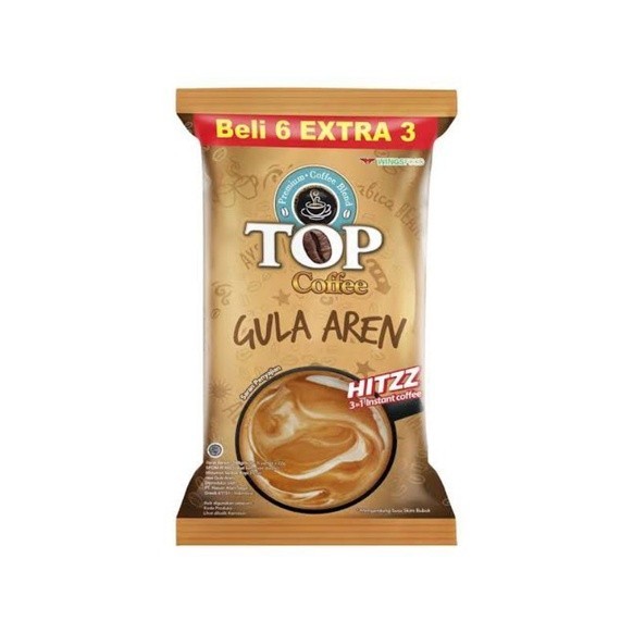 

TERMURAH Kopi TOP Gula Aren Isi 6+3 pcs / Kopi Gula Aren TOP / TOP Coffee | Sayur online - BEST Fresh Food