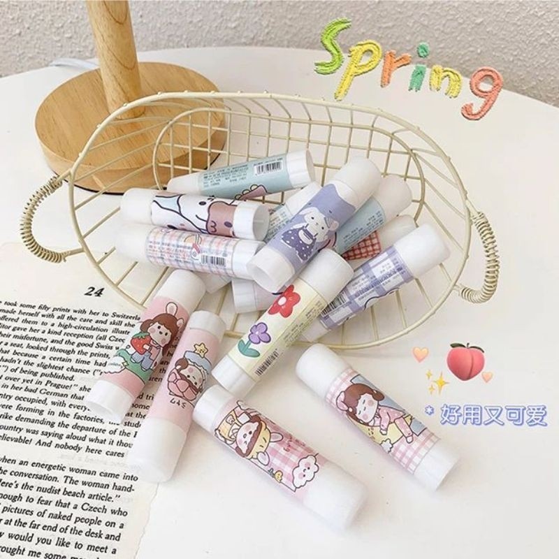 

[PS] Lem Glue Stick Ala Korea Batang Alat Tulis Kantor Sekolah