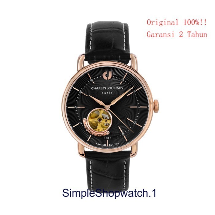 Original 100% Jam Tangan Charles Jourdan Jam Tangan Pria CJ1108-1532LE Garansi Resmi 2 Tahun
