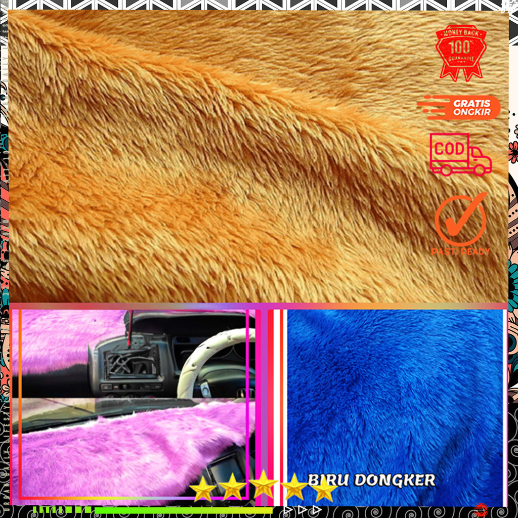 kain Bulu Rasfur 100x150cm / kain Bulu  /kain bulu tebal / alas foto / dashboard mobil