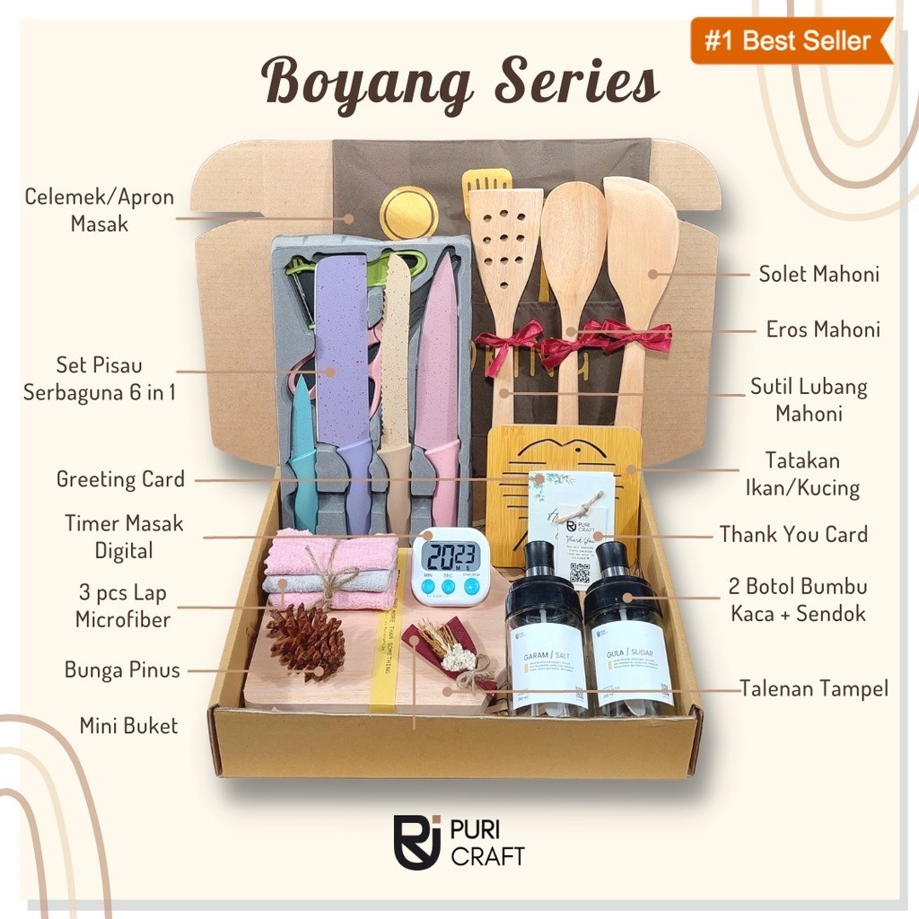 BOYANG Series / Hampers Nikah / Hampers Lebaran / Kado Guru / Kado Nikahan / Kado Pernikahan / Hampe