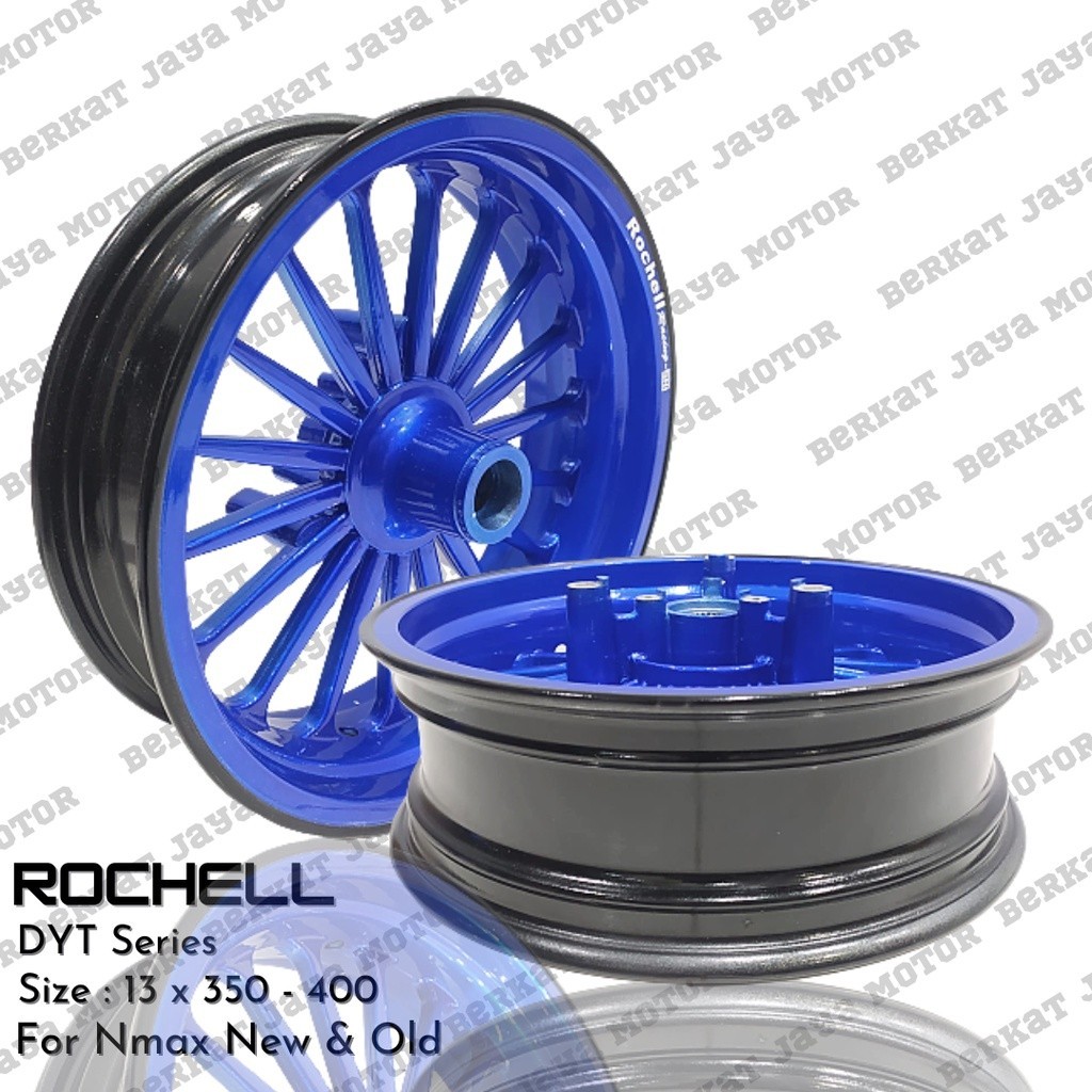 [SIAP KIRIM] VELG PELEK RACING NMAX OLD / NEW NMAX 2020 FACELIFT ROCHELL DYT COPY DAYTONA 13 350/400