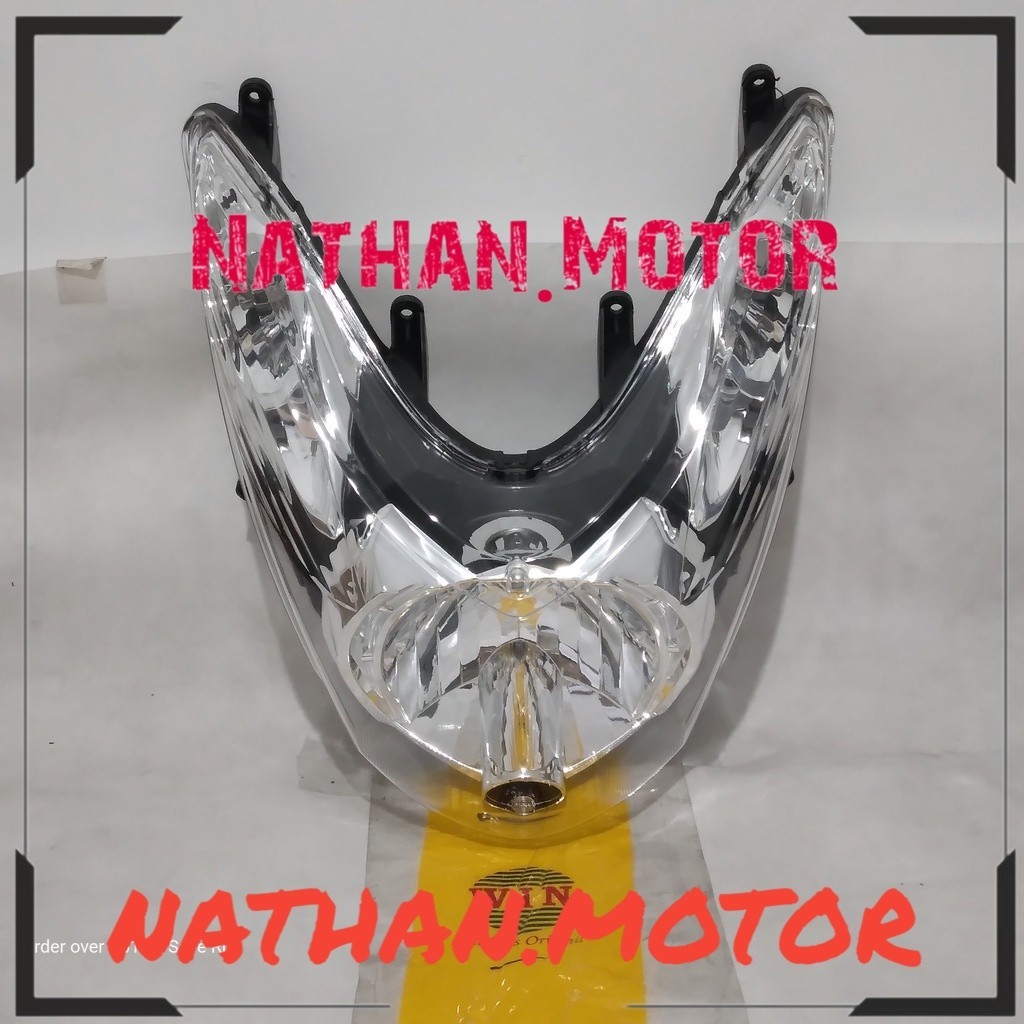 Lampu Depan Mio Soul Karbu 2008 2009 2010 2011 | reflektor headlamp WIN | head light lamp Reflektor 