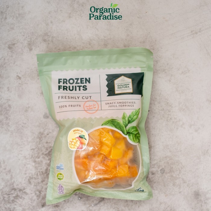 

Golden Natura Mango Frozen Fruits / Buah Mangga Beku 450 gram