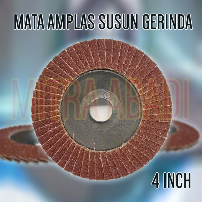 Mata Amplas Susun Gerinda / Gurinda