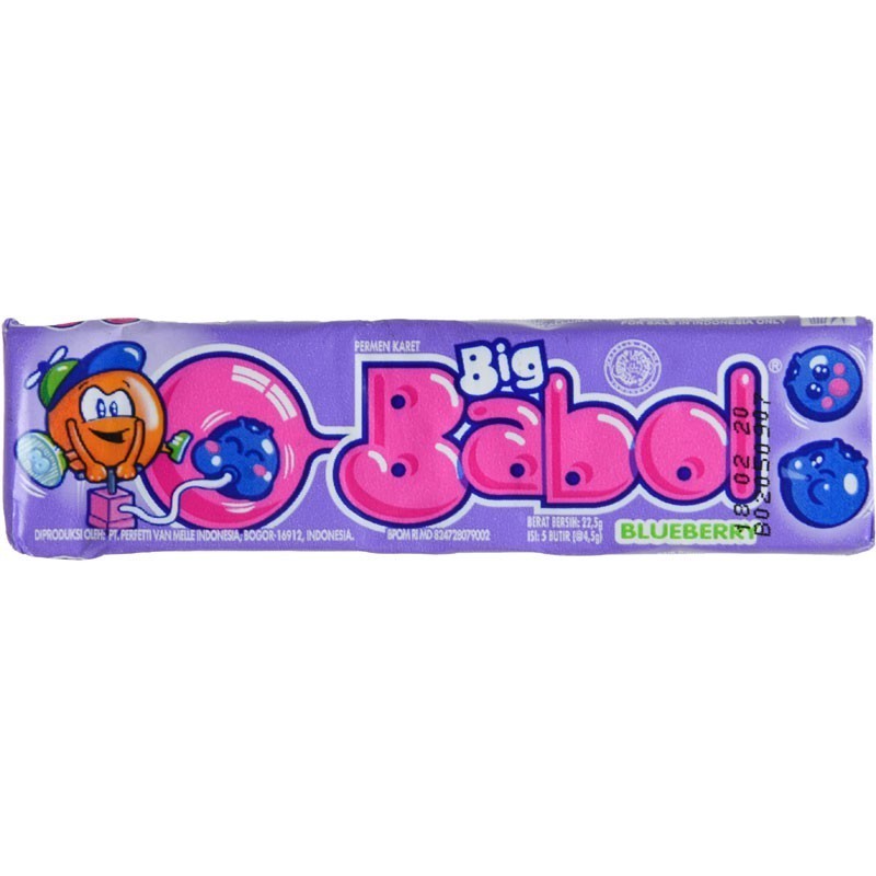 

MURAH - BIG BABOL BLUEBERRY STICK 20GR