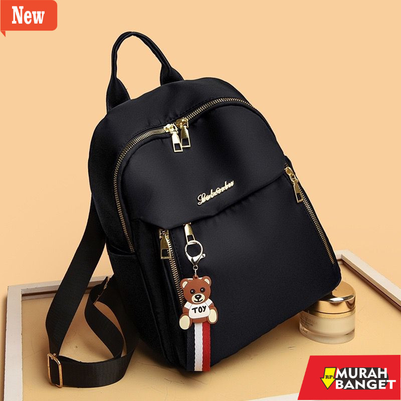 Tas ransel wanita viral- TAS RANSEL WANITA KOREA IMPORT ANTI AIR TAS WANITA GENDONG