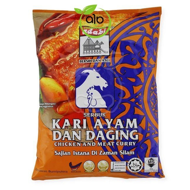 

Bumbu Kari Adabi Ayam dan Daging 250 gram - ALO Fresh Food