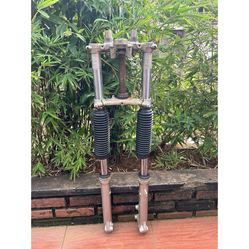 shock depan teleskopik original klx 150 type L